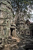 Ta Prohm temple - the eastern courtyard of the third enclosure